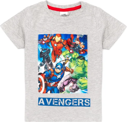 Vista 4 de Marvel Vengadores - Pijama para niños y niños, camiseta de superhéroe Iron Man