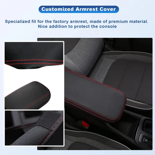 Vista 2 de CDEFG Funda de consola central para Chevy Trailblazer 2021-2024 2025, almohadilla de consola, accesorios para el interior del automóvil, funda