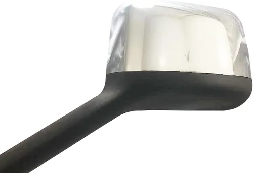 Vista 3 de Espejo de capucha cromado de repuesto para lado del conductor izquierdo, compatible con camiones International LT