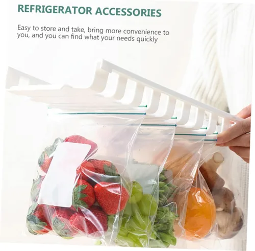 Vista 3 de Organizador de nevera, cajón organizador de nevera, accesorios para refrigerador
