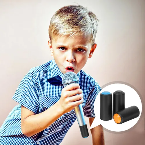 Vista 9 de 3 tapas de batería de micrófono para micrófonos compatibles con Shure Durable Fácil Instalación Cubierta de batería de repuesto para micrófono