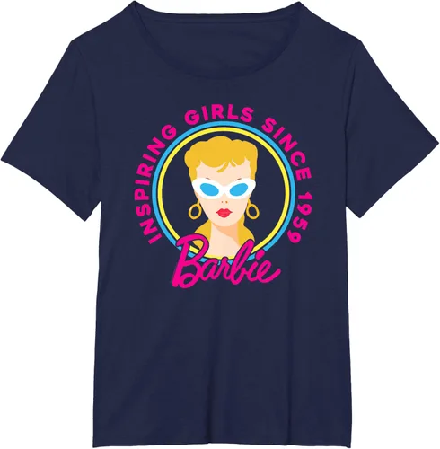 Vista 19 de Barbie - Camiseta inspiradora del 60 aniversario para niñas desde los 59 Negro