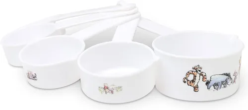 Vista 13 de Vasos medidores de Mickey y Minnie Mouse de Disney Tazas medidoras de Mickey Mouse con temática de amor adorable para cocina