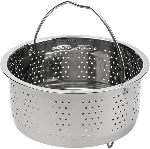 Vista 7 de Stainless Steel Steamer Basket for Vegetables, Eggs, and Dumplings