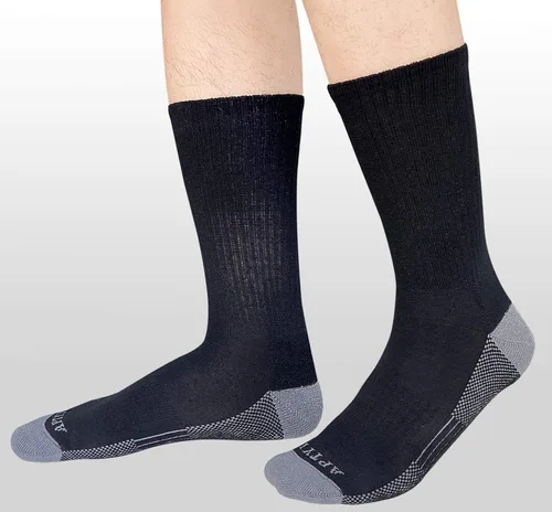 Vista 7 de APTYID Calcetines acolchados con control de humedad para hombre (46 pares)