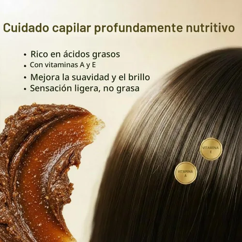 Vista 5 de Nubiana Pasta de aceite de batana orgánica cruda 4oz sin refinar