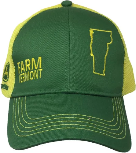 Vista 87 de John Deere Gorra de béisbol con logotipo y malla trasera con contraste, para hombre