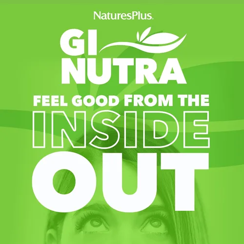 Vista 7 de NaturesPlus GI Natural Total Digestive Wellness - 90 tabletas de dos capas - con L-glutamina, probióticos, prebióticos y enzimas - Sin gluten - 30