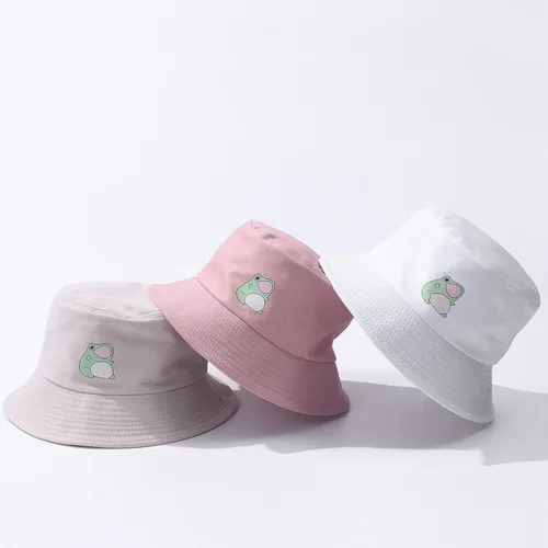 Vista 7 de Sombreros de rana para mujer, sombrero de verano, lindo para el sol, playa, pescador, sombrero de sol para adultos, unisex, ligero para exteriores