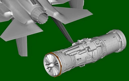 Vista 6 de Trumpeter 1:32 - F-35C Lightning