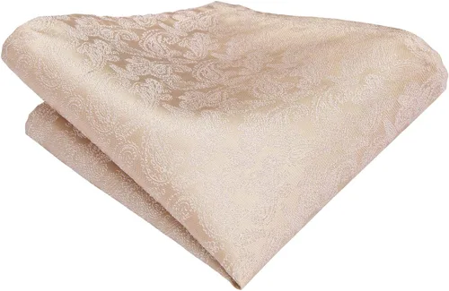 Vista 7 de Hi-Tie Conjunto de corbatas de seda con estampado paisley para hombre, pañuelo de bolsillo y gemelos, conjuntos de corbata formal para negocios a