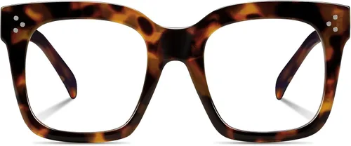 Vista 16 de Ovresized Blue Light Blocking Glasses for Women Men Square Computer TV Eyeglasses