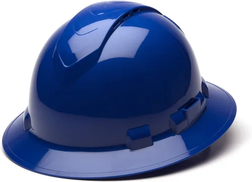 Vista 13 de Pyramex Ridgeline - Casco duro de ala completa, ventilado, con suspensión de trinquete de 4 puntos Negro