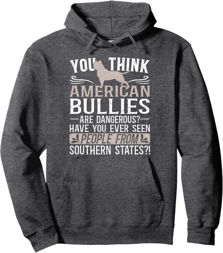 Vista 3 de Bully Pitbull Lover Bullypit Harness American Bully Pullover Hoodie