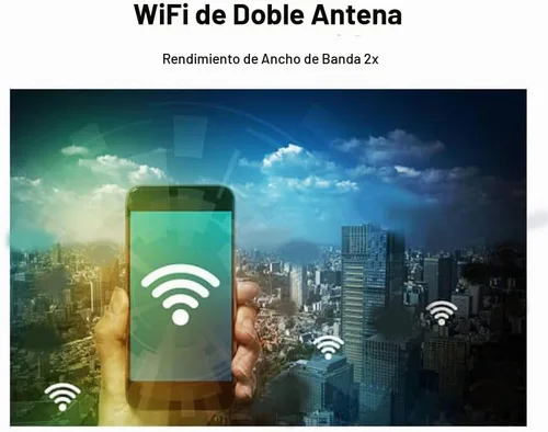 Vista 3 de EZCast Sistema de presentación inalámbrico profesional, receptor de pantalla HDMI, pantalla dividida 4 a 1, WiFi MIMO 2T2R, compatible con AirPlay
