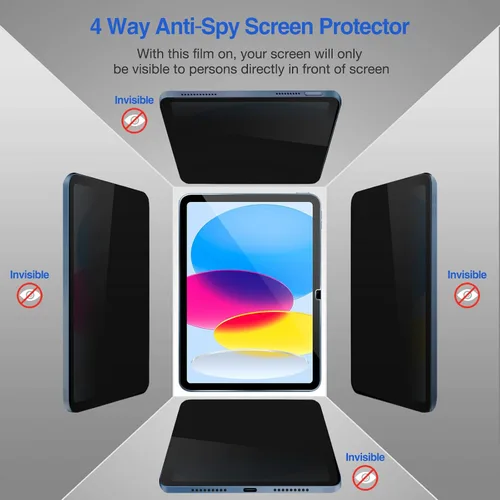 Vista 5 de ProCase Funda para iPad de 10.ª generación con soporte para lápiz 2022, iPad de 10.9 pulgadas, paquetes con ProCase para iPad de 10.ª