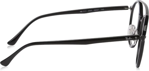 Vista 3 de Ray-Ban óptico 0rx71112000Negro Brillante -49mm Womens