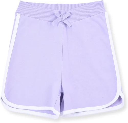 Vista 6 de Studio 3 Paquete de 3 pantalones cortos para niñas, pantalones cortos de algodón con diseño de delfín de rizo francés para niñas, sala de estar