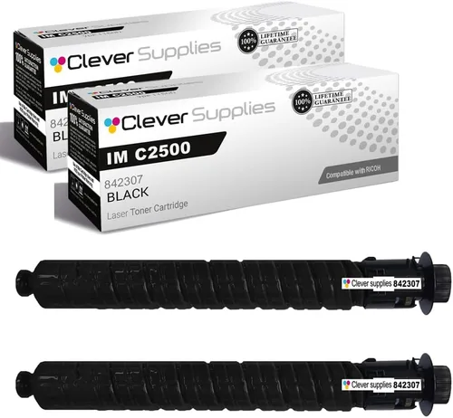 Vista 182 de CS - Cartucho de tóner compatible para Ricoh C220 406046 Color negro láser Aficio SP C220 Aficio SP C220A Aficio SP C220DN Aficio SP C220N Aficio SP