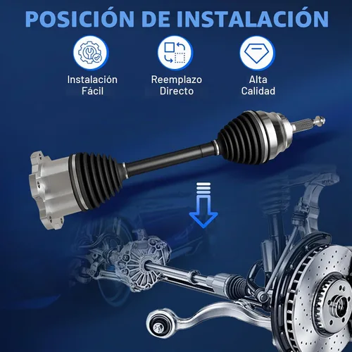 Vista 5 de Maxfavor Eje de Transmisión CV Delantero Compatible con Chevy Silverado 1500 Suburban Tahoe Avalanche 2007-2020 & GMC Yukon XL Sierra 1500 &