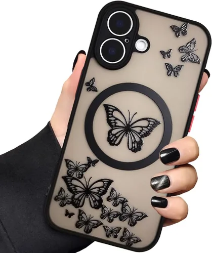 Vista 17 de Funda magnética para iPhone 11, funda de goma de silicona con protector completo de lente de cámara, duradera, delgada, a prueba de golpes, linda