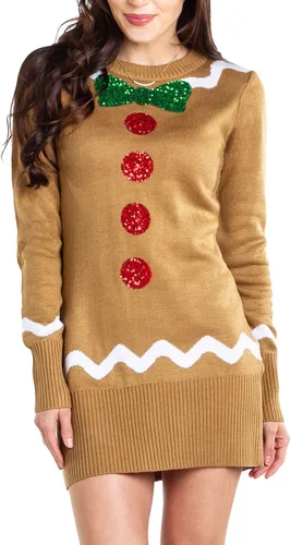 Vista 28 de Vestido tipo suéter con guirnalda Gaudy para mujer