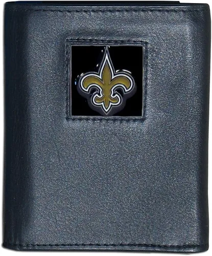 Vista 4 de Siskiyou Sports NFL unisex Leather Tri-fold Wallet