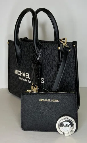 Vista 2 de Michael Kors Mirella - Bolsa pequeña con cierre para bolsa de monedero SM TZ