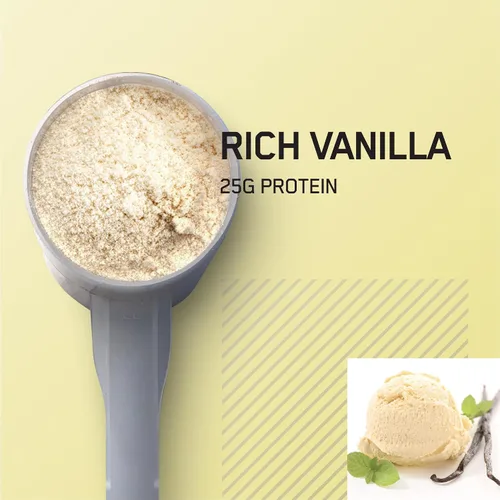 Vista 2 de Optimum Nutrition Gold Standard - Proteína aislada en polvo, vainilla rica, 3 libras