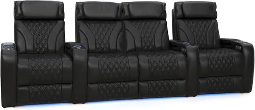 Vista 83 de Seatcraft Luminis LT - Asiento de cine en casa, reclinable, color rojo