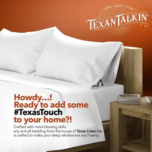 Vista 9 de TEXAS LINEN CO. Juego de 4 fundas de almohada tamaño queen de 100% algodón egipcio - Fundas de almohada de lujo de 600 hilos tamaño queen/estándar