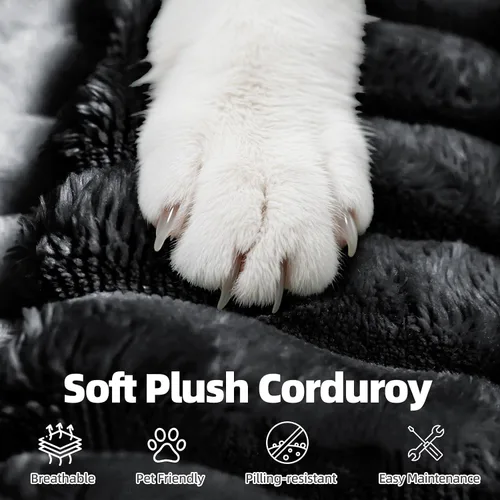 Vista 3 de Cloud Couch Sofá Seccional en Forma de U, Sofás Modulares Blandos de 134 pulgadas para Sala de Estar, Sofá de Asiento Profundo de Pana con 2 Chaise