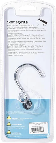 Vista 2 de Samsonite Báscula electrónica para equipaje, negro, talla única, Negro -, Báscula electrónica para equipaje