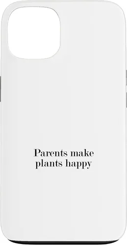 Vista 7 de iPhone XR Parents make plants happy Case