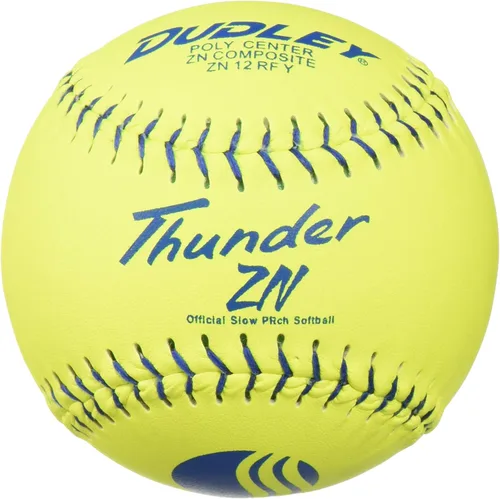 Vista 5 de Dudley Slowpitch Softballs Official USASB & USSSA Multiple 12 Count Options