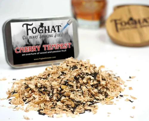 Vista 2 de THOUSAND OAKS BARREL Foghat Culinary Smoking Fuel Gourmet Bundle: Cherry Tempest + Bourbon Resurrection + Cascanueces Nuez Dulce, Nuez Pecana