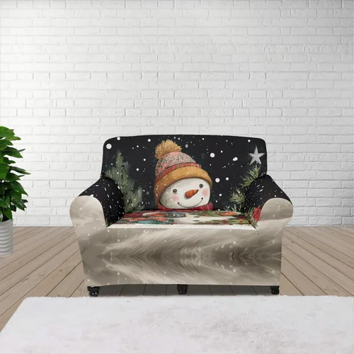 Vista 48 de Horeset Funda elástica para silla con diseño de flores hippie otoñales, funda para sofá, lavable, protección de muebles con espuma antideslizante