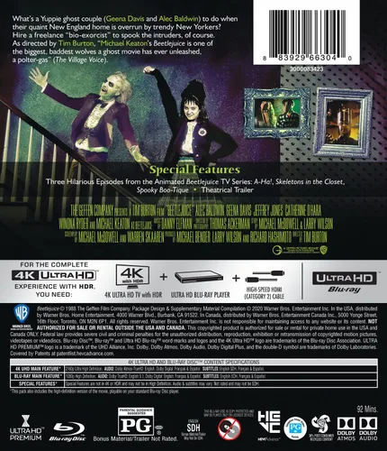 Vista 3 de Beetlejuice (4K Ultra HD + Blu-ray + Digital)