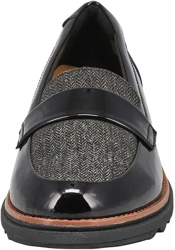 Vista 2 de Clarks - Mocasines clásicos Sharon Gracie para mujer Ancho W de EE. UU.