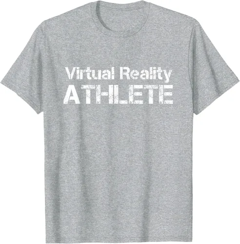 Vista 35 de Virtual Reality ATHLETE for VR Gamers Camiseta, Negro, S