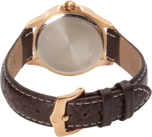 Vista 2 de Bulova Adventurer Esfera café S Acero piel Multi cuarzo Ladies Watch 97L113