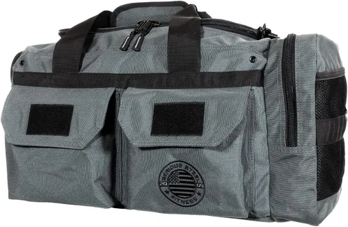 Vista 12 de Bolsa de gimnasio Serious Steel Fitness Bolsa de lona de nylon 1000D Resistente, Negro