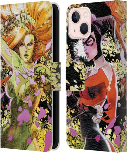 Vista 12 de Head Case Designs Officially Licensed Batman DC Comics Batman #609 Hush Gotham City Sirens Leather Wallet Case Compatible with Apple iPhone 7/8 / SE