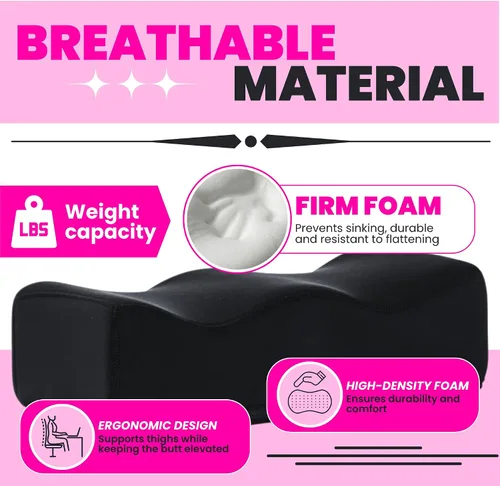 Vista 4 de BBL - Cojín para levantamiento de glúteos para después de la cirugía, suave cojín para postcirugía BBL con bolsa de cordón, almohada