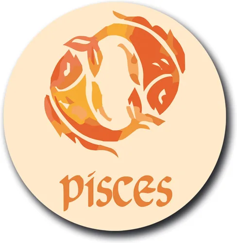 Vista 9 de Magnet Me Up Calcomanía magnética para nevera con signo del zodiaco Acuario, redondo de 5 pulgadas, colección fresca, perfecta para refrigerador