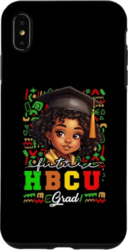 Vista 11 de Future HBCU Grad Black Girl Kids Graduation HBCU College Case for iPhone 16