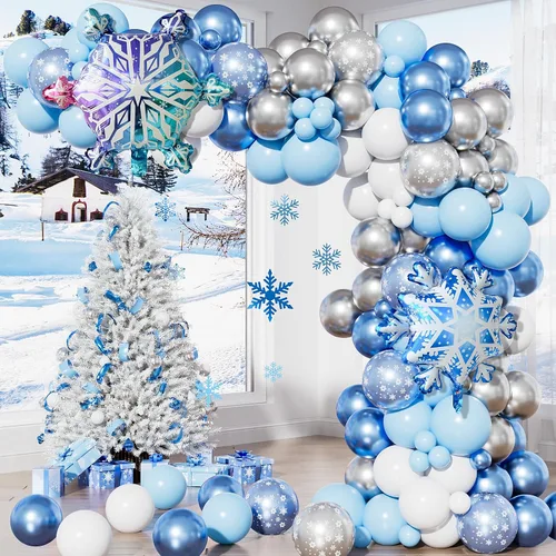 Vista 21 de Kit de arco de guirnalda de globos de Halloween, 116 piezas de arco de globos naranja y negro blanco, globos de papel de aluminio con estrella