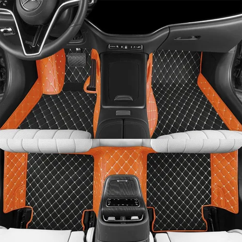 Vista 16 de Alfombrillas personalizadas Yaruicar para 99.99% de sedanes, SUV, autos deportivos, para hombres y mujeres, protección completa, almohadillas Negro