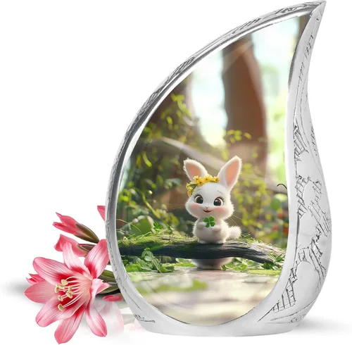 Vista 35 de YATSKIA Urnas de cremación de mariposa rosa para cenizas humanas, hombre adulto, urna funeraria para cenizas para mujeres, paquete de 1, 3 pulgadas