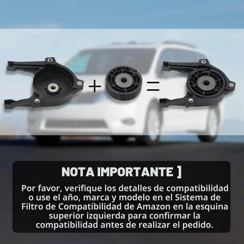 Vista 5 de Cable para puerta corrediza Sienna 85620-08042 Kit de cable para puerta corrediza eléctrica para Toyota Sienna 3.3L 3.5L Cable de control de carrete